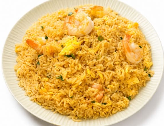 Crab Roe Prawn Fried Rice 蟹黄大虾黄金炒饭